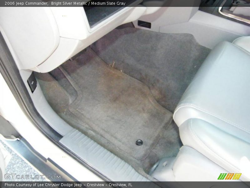 Bright Silver Metallic / Medium Slate Gray 2006 Jeep Commander