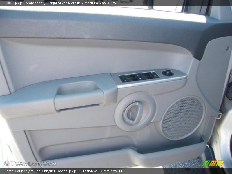Bright Silver Metallic / Medium Slate Gray 2006 Jeep Commander