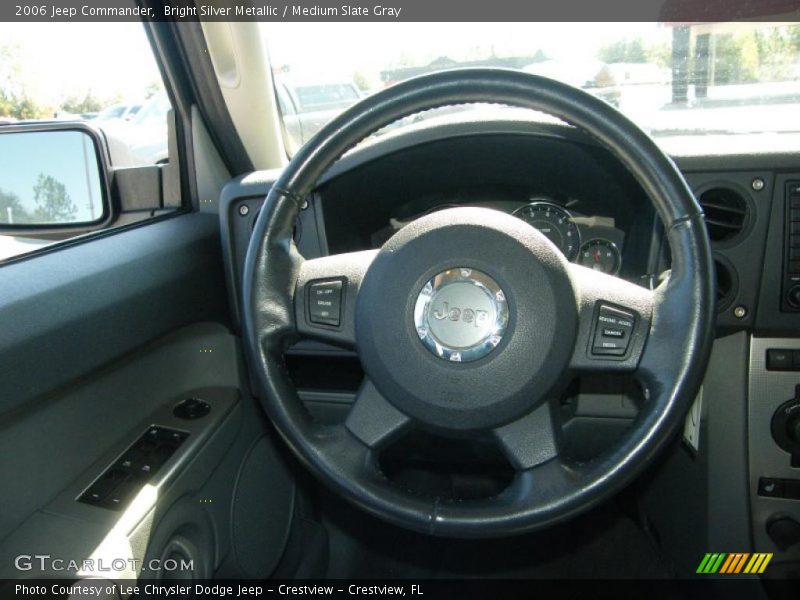 Bright Silver Metallic / Medium Slate Gray 2006 Jeep Commander