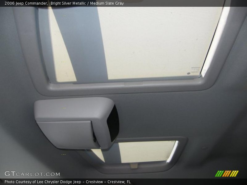 Bright Silver Metallic / Medium Slate Gray 2006 Jeep Commander