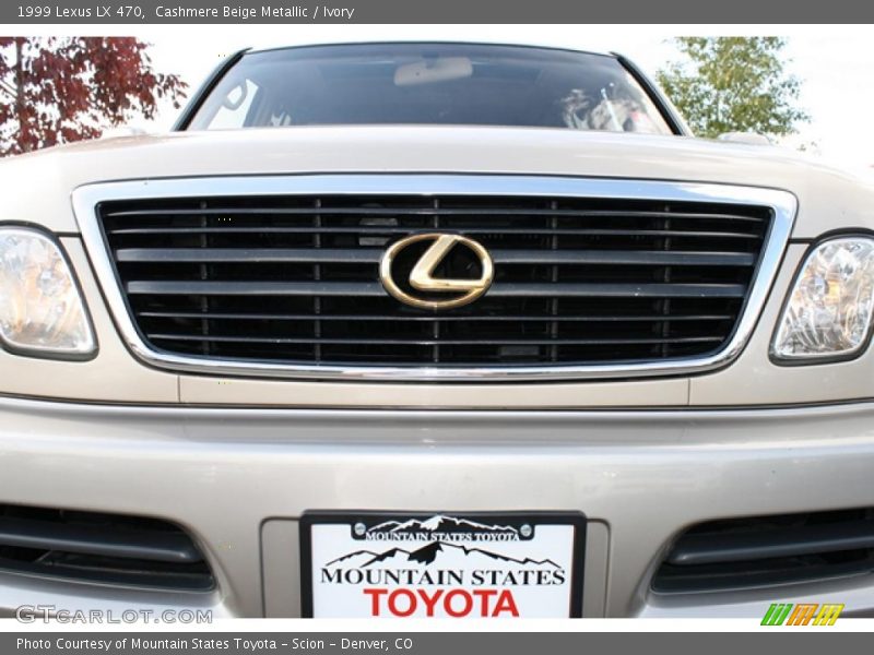 Cashmere Beige Metallic / Ivory 1999 Lexus LX 470