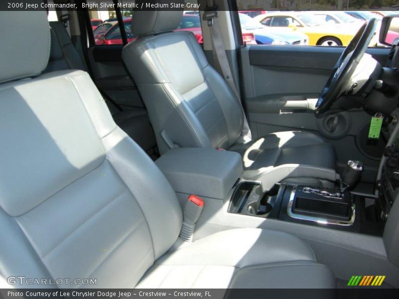 Bright Silver Metallic / Medium Slate Gray 2006 Jeep Commander