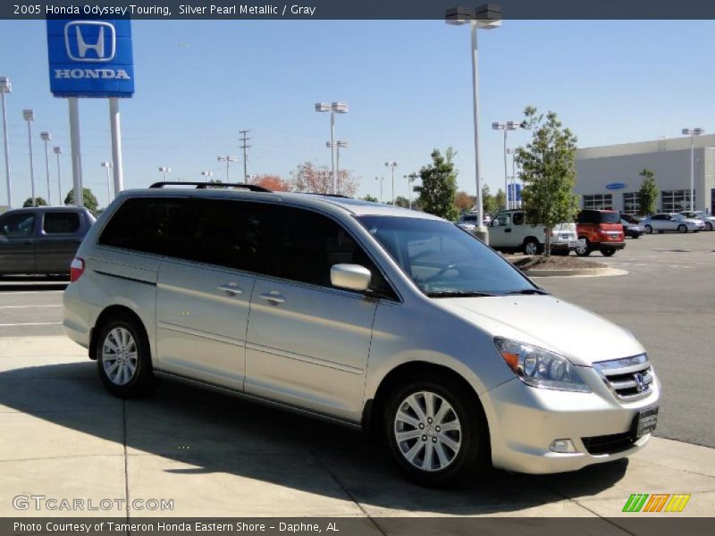 Silver Pearl Metallic / Gray 2005 Honda Odyssey Touring