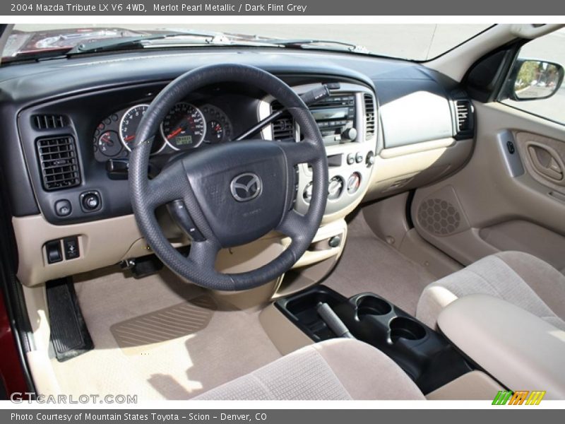  2004 Tribute LX V6 4WD Dark Flint Grey Interior