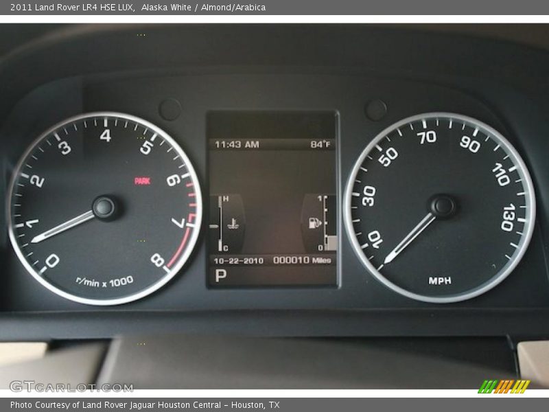  2011 LR4 HSE LUX HSE LUX Gauges
