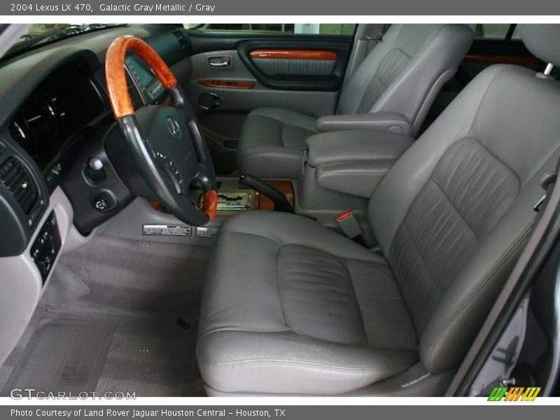Galactic Gray Metallic / Gray 2004 Lexus LX 470
