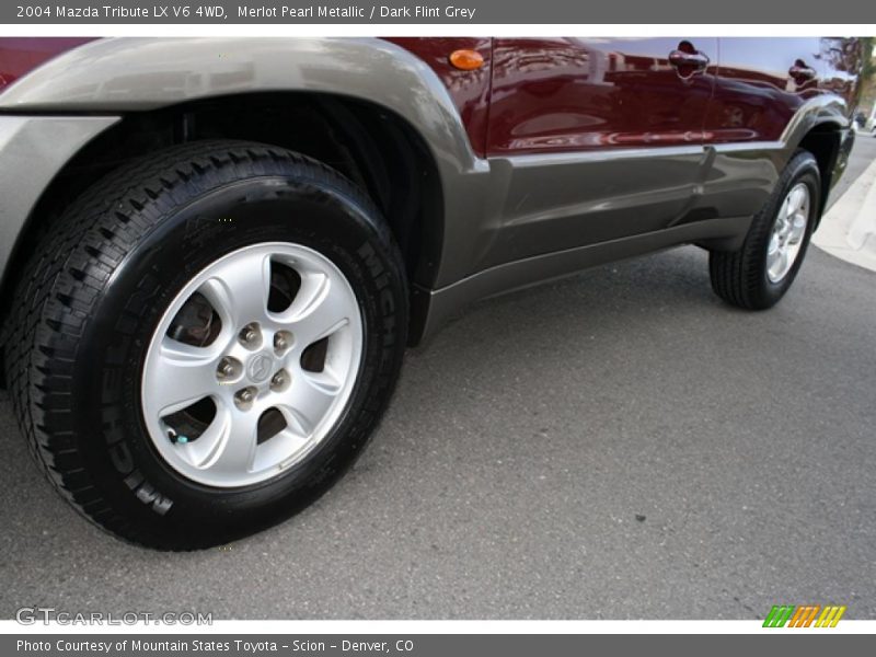 Merlot Pearl Metallic / Dark Flint Grey 2004 Mazda Tribute LX V6 4WD