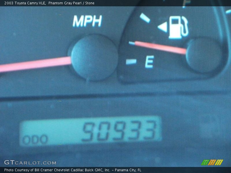 Phantom Gray Pearl / Stone 2003 Toyota Camry XLE