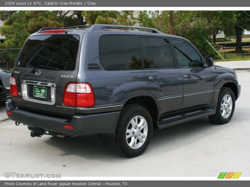 Galactic Gray Metallic / Gray 2004 Lexus LX 470
