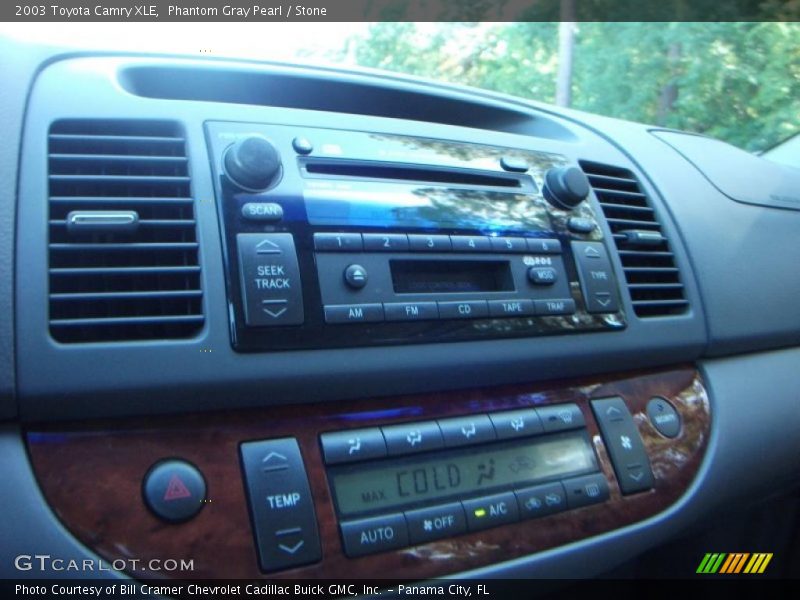 Phantom Gray Pearl / Stone 2003 Toyota Camry XLE