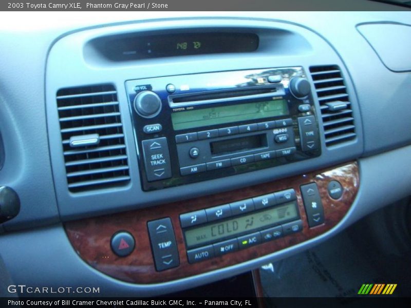 Phantom Gray Pearl / Stone 2003 Toyota Camry XLE