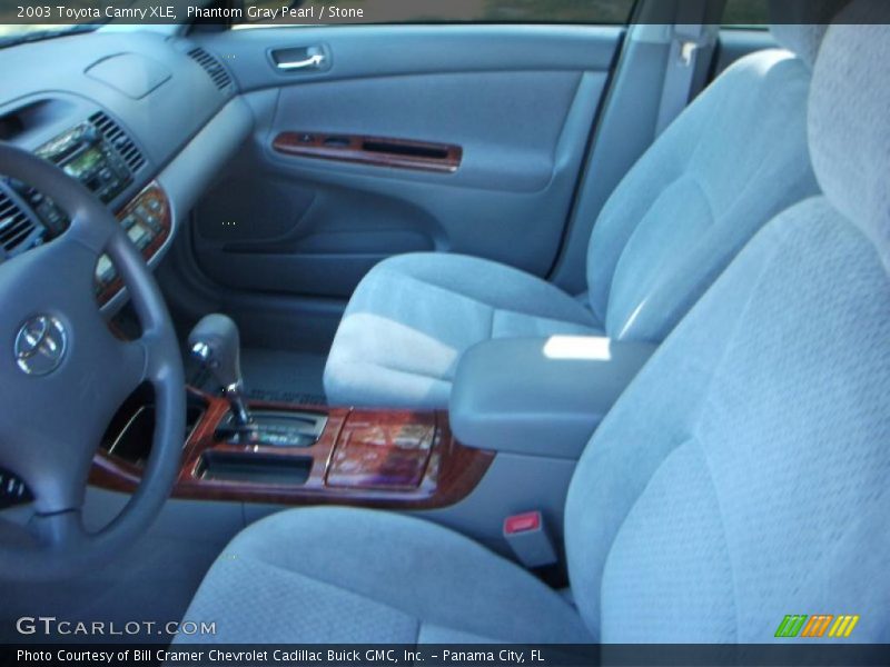 Phantom Gray Pearl / Stone 2003 Toyota Camry XLE