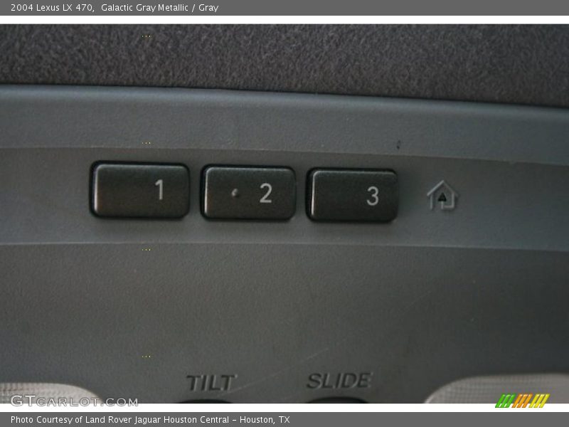 Galactic Gray Metallic / Gray 2004 Lexus LX 470
