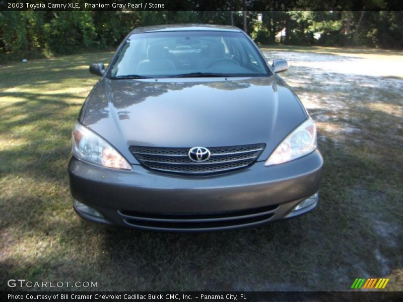 Phantom Gray Pearl / Stone 2003 Toyota Camry XLE