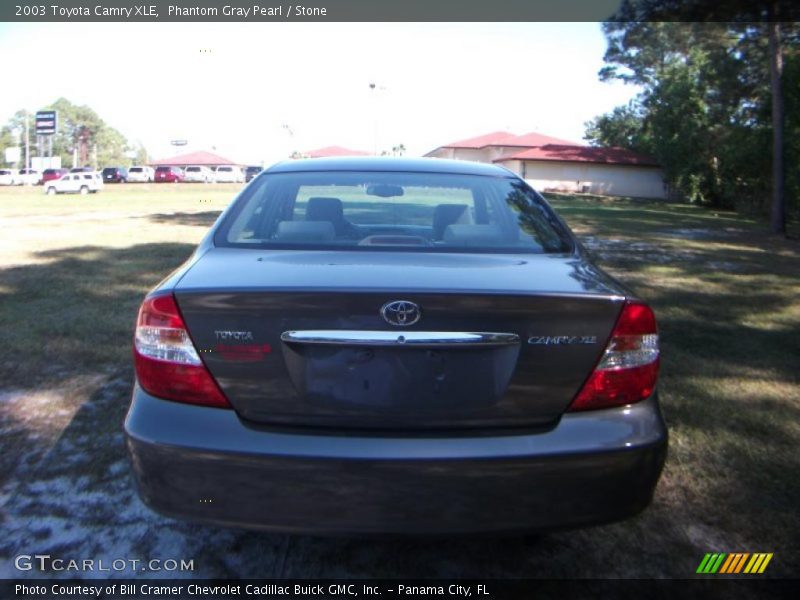 Phantom Gray Pearl / Stone 2003 Toyota Camry XLE