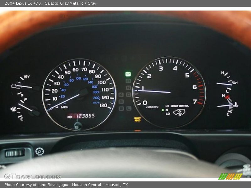  2004 LX 470 470 Gauges