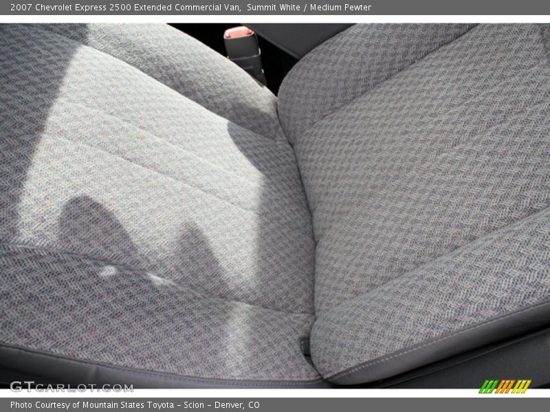 Summit White / Medium Pewter 2007 Chevrolet Express 2500 Extended Commercial Van