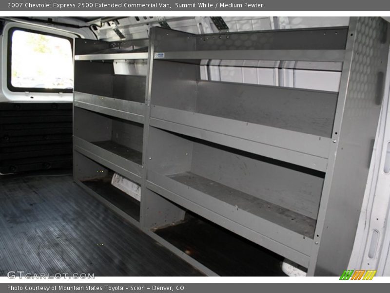 Summit White / Medium Pewter 2007 Chevrolet Express 2500 Extended Commercial Van