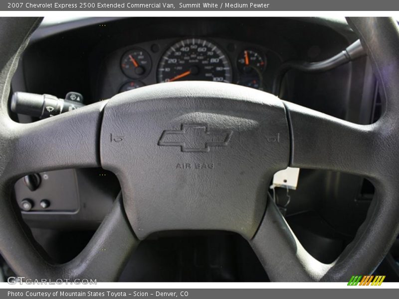 Summit White / Medium Pewter 2007 Chevrolet Express 2500 Extended Commercial Van