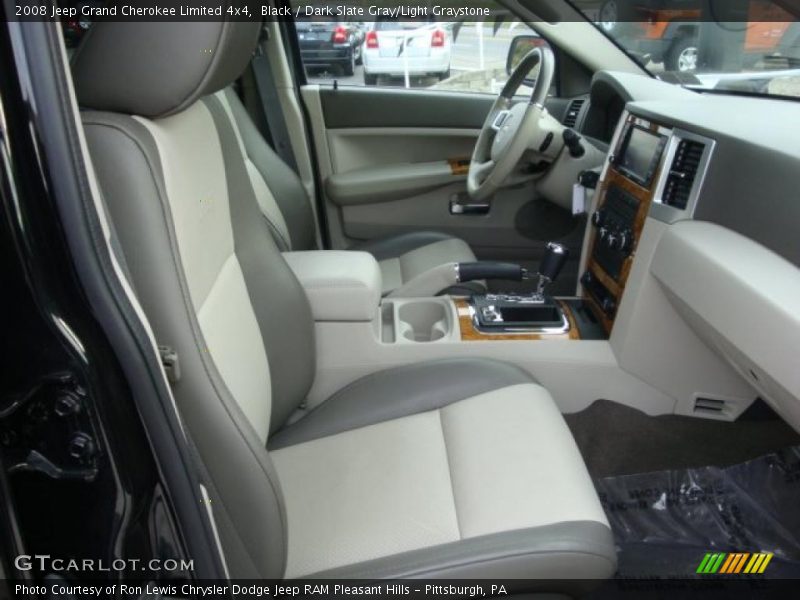  2008 Grand Cherokee Limited 4x4 Dark Slate Gray/Light Graystone Interior