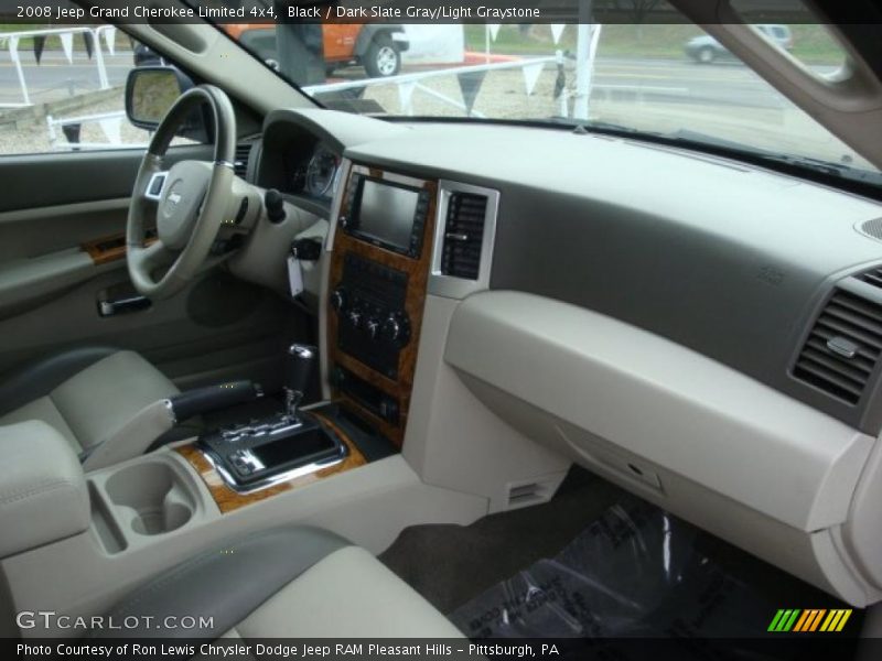  2008 Grand Cherokee Limited 4x4 Dark Slate Gray/Light Graystone Interior