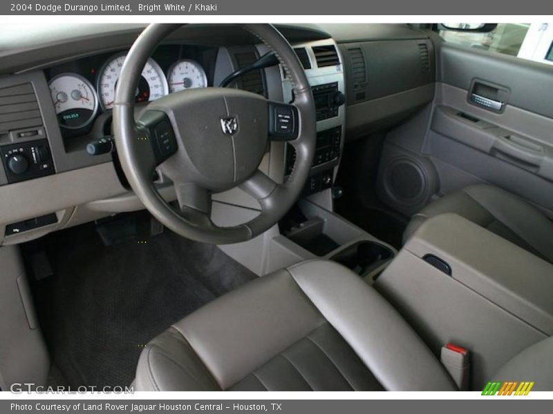 Khaki Interior - 2004 Durango Limited 