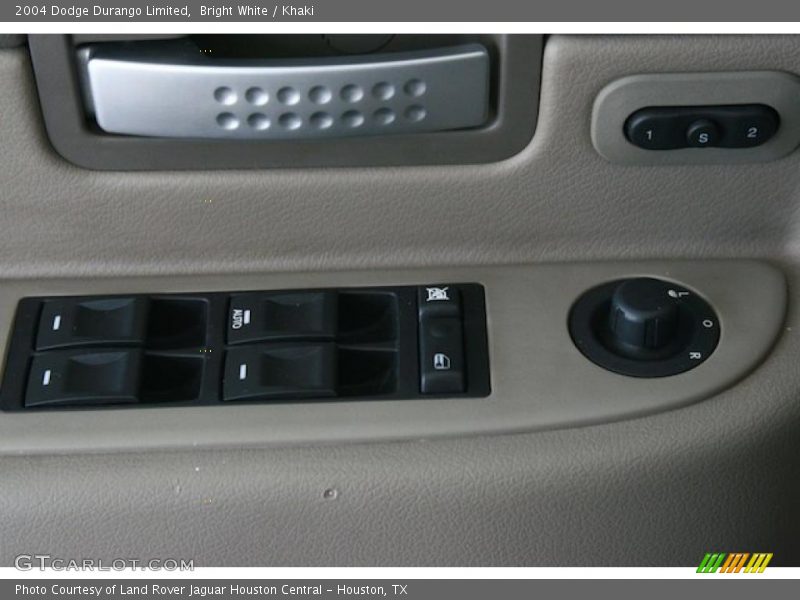 Bright White / Khaki 2004 Dodge Durango Limited