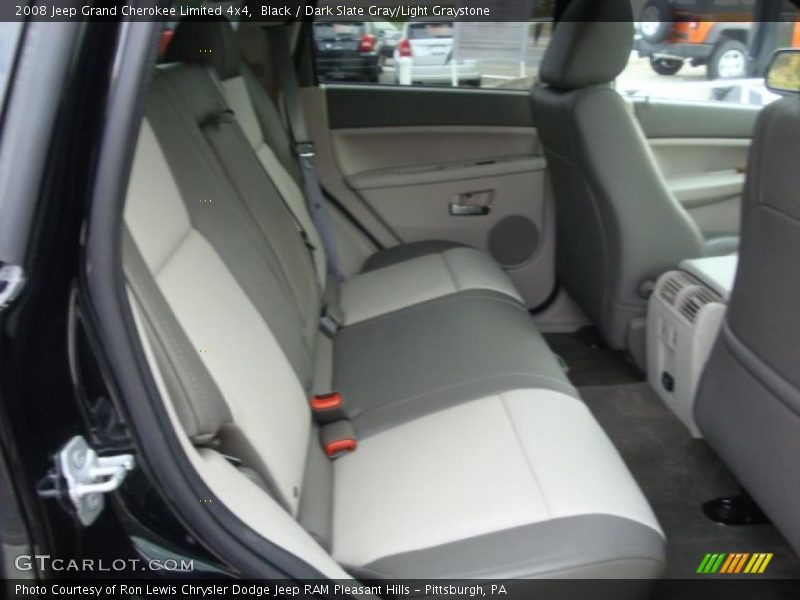  2008 Grand Cherokee Limited 4x4 Dark Slate Gray/Light Graystone Interior