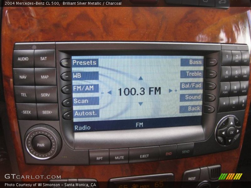 Navigation of 2004 CL 500