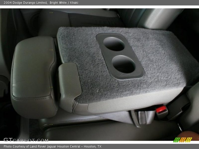 Bright White / Khaki 2004 Dodge Durango Limited