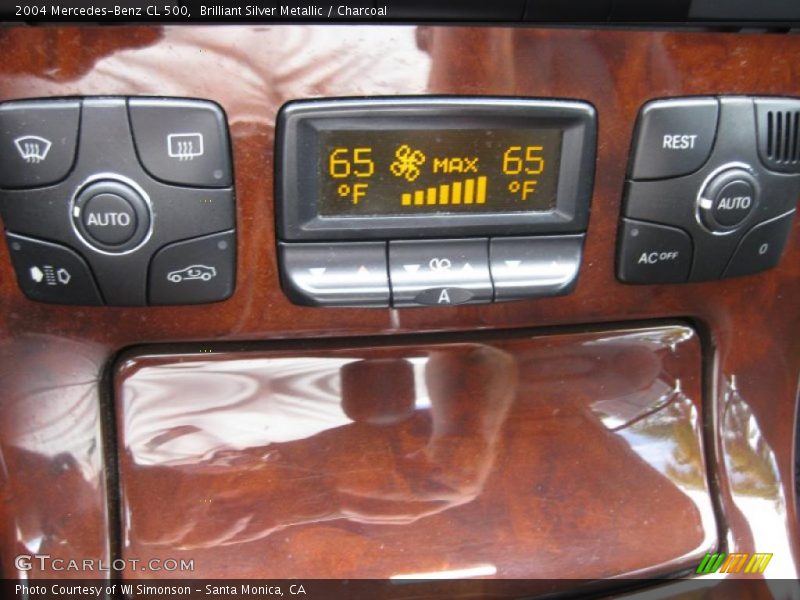 Controls of 2004 CL 500