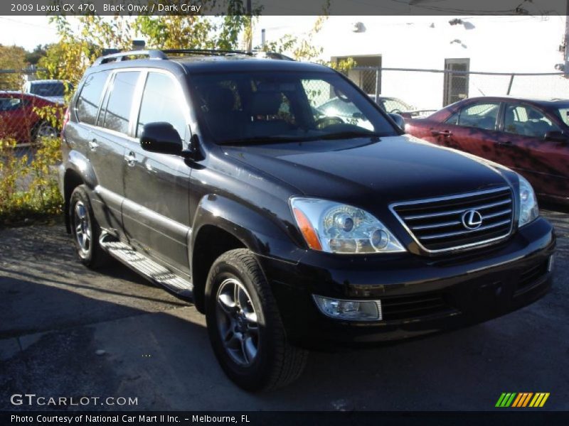 Black Onyx / Dark Gray 2009 Lexus GX 470