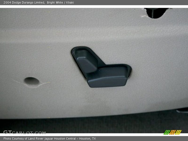 Bright White / Khaki 2004 Dodge Durango Limited