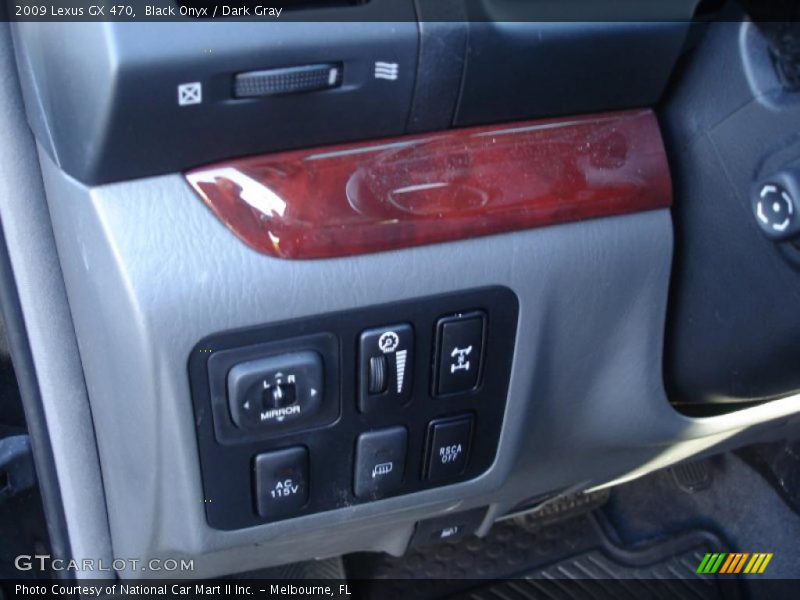 Controls of 2009 GX 470