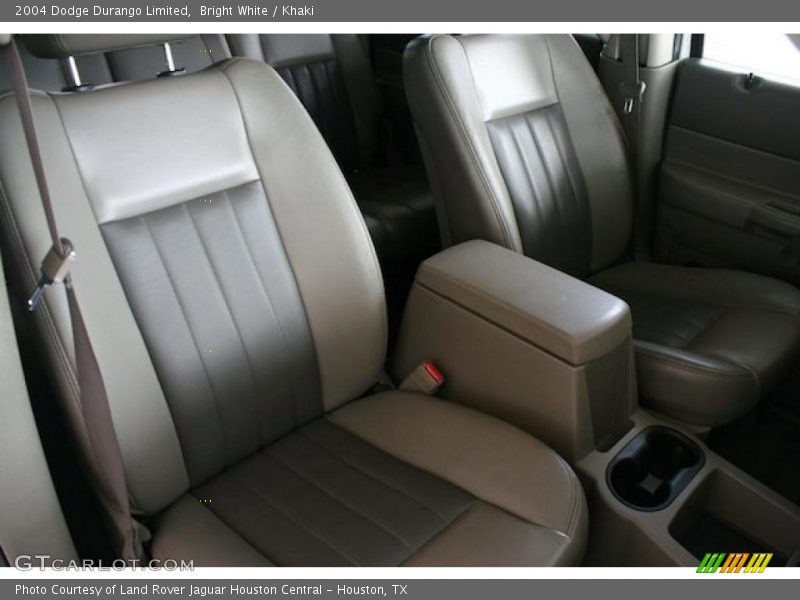 Bright White / Khaki 2004 Dodge Durango Limited