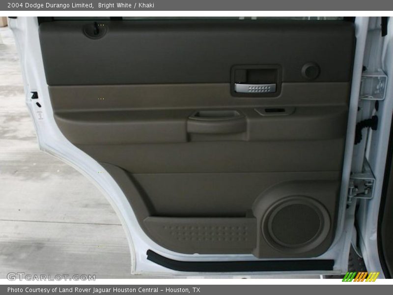 Bright White / Khaki 2004 Dodge Durango Limited