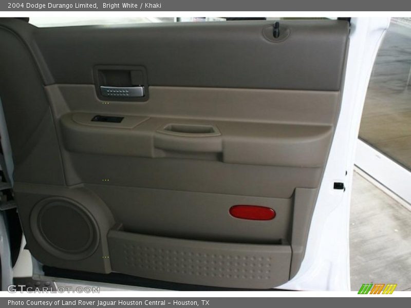 Bright White / Khaki 2004 Dodge Durango Limited