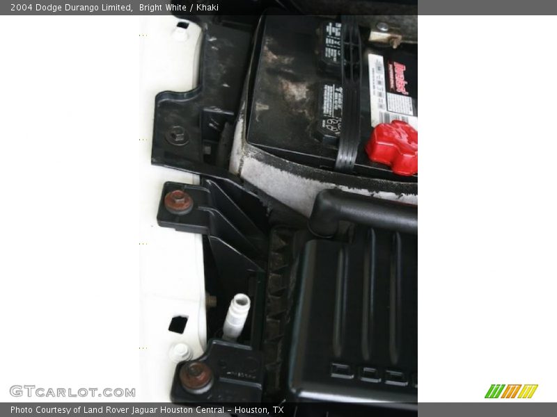 Bright White / Khaki 2004 Dodge Durango Limited