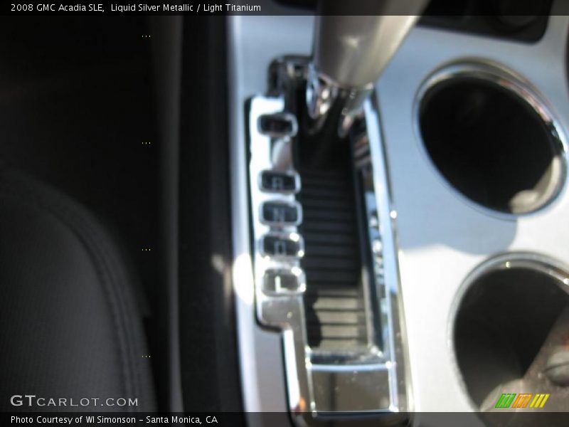Liquid Silver Metallic / Light Titanium 2008 GMC Acadia SLE