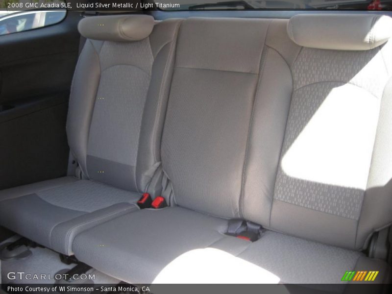 Liquid Silver Metallic / Light Titanium 2008 GMC Acadia SLE