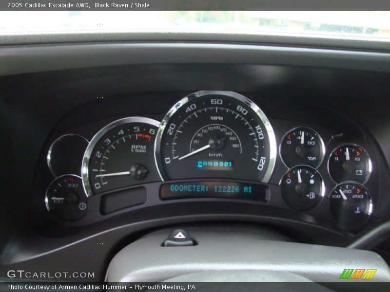 Black Raven / Shale 2005 Cadillac Escalade AWD