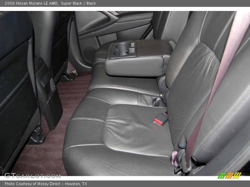 Super Black / Black 2009 Nissan Murano LE AWD