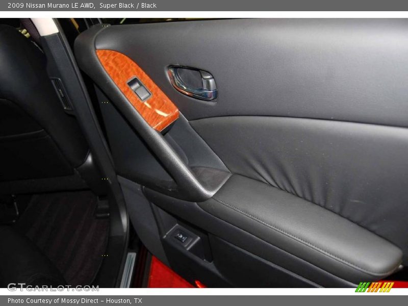 Super Black / Black 2009 Nissan Murano LE AWD