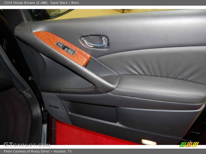 Super Black / Black 2009 Nissan Murano LE AWD