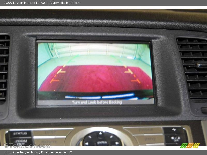 Super Black / Black 2009 Nissan Murano LE AWD