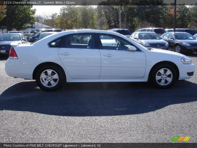 Summit White / Ebony 2010 Chevrolet Impala LT