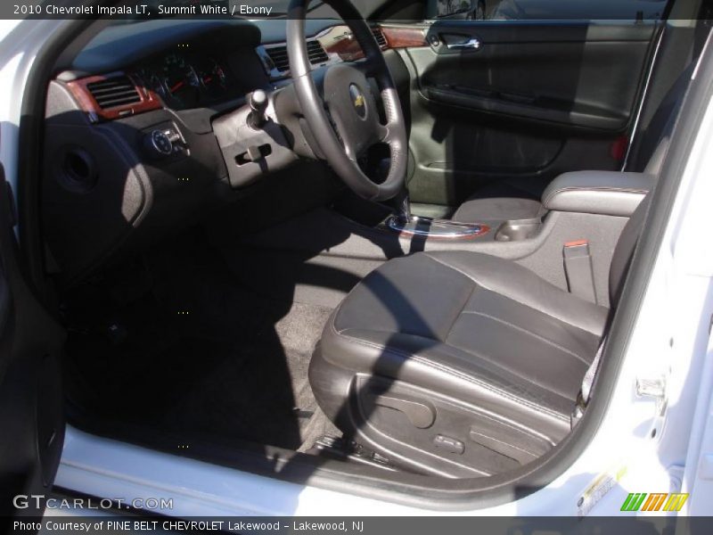 Summit White / Ebony 2010 Chevrolet Impala LT