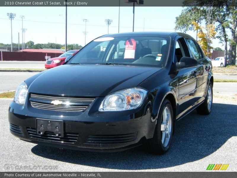 Black / Ebony 2010 Chevrolet Cobalt LT Sedan