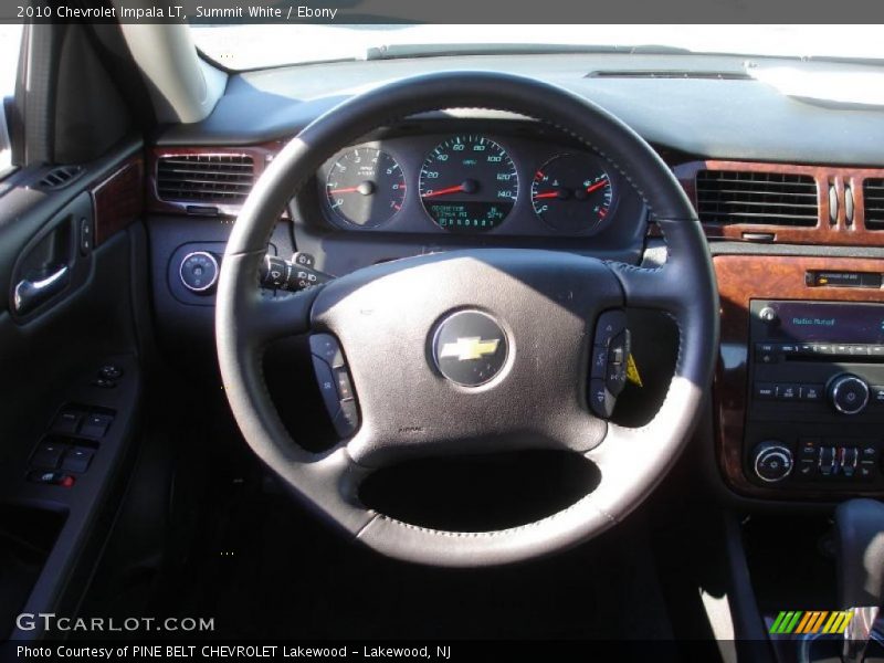 Summit White / Ebony 2010 Chevrolet Impala LT