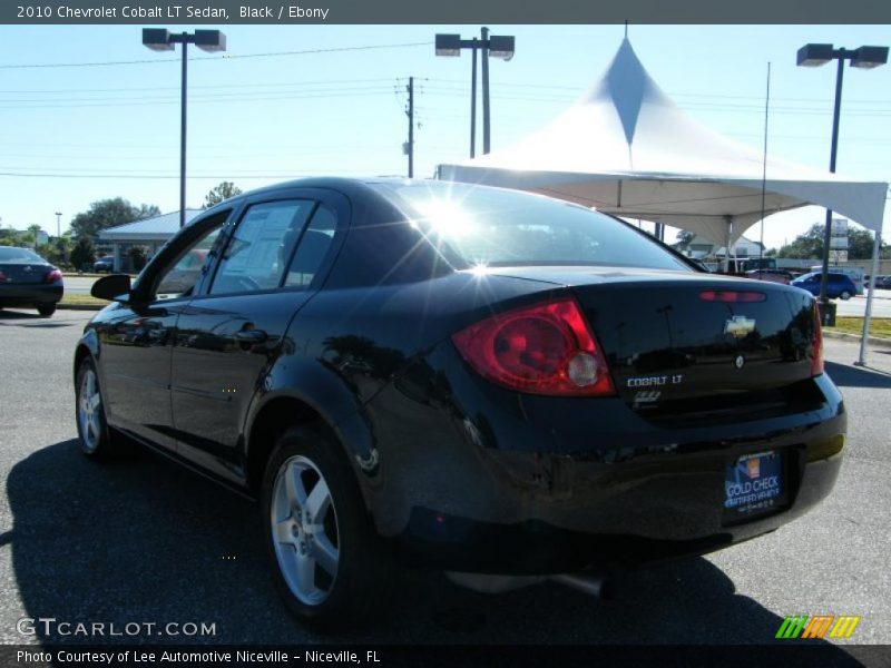 Black / Ebony 2010 Chevrolet Cobalt LT Sedan